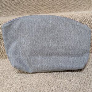 Vera Bradley Large MicroFiber Gray Cosmetic Bag